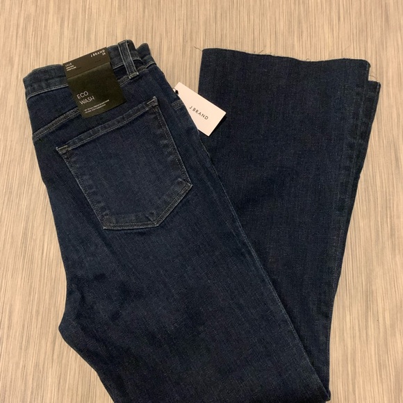 J Brand LILLIE HIGH-RISE CROPPED FLARE - Picture 10 of 12